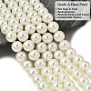 Eco-Friendly Dyed Glass Pearl Round Beads Strands HY-A002-10mm-RB011-3