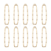 10Pcs Alloy Open Back Bezel Big Pendants PALLOY-TAG0001-01-8