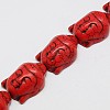 Synthetic Turquoise Beads Strands TURQ-G119-20x29mm-03-1