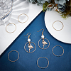 Brass Linking Rings KK-BBC0024-94B-4