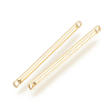 Brass Links connectors X-KK-T029-32G-2