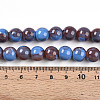 Baking Paint Glass Beads Strands DGLA-N003-10mm-C10-5