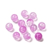 Transparent Acrylic Beads OACR-A021-08-1