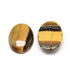 Natural Tiger Eye Cabochons G-Q957-04A-13x18-1