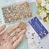 1800Pcs 2 Colors CCB Plastic Spacer Beads CCB-SC0001-08-3