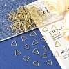 SHEGRACE Brass Adjuster Triangle Buckles XGR0142G-139G-4