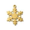 5Pcs Christmas 201 Stainless Steel Pendants LS-STAS-Z068-01G-02-1