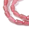 Natural Strawberry Quartz Beads Strands G-C080-B01-01A-4