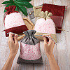 15Pcs 3 Colors Polyester Blank DIY Craft Drawstring Bag ABAG-CW0001-02-5