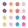 Fashewelry 200Pcs 8 Colors Handmade Polymer Clay Beads CLAY-FW0001-03-11