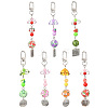 Handmade Polymer Clay & Acrylic & Resin & Glass Pendant Decorations KEYC-FS00037-05-4