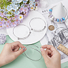 6Pcs Adjustable 304 Stainless Steel Wire Cuff Bangle Making MAK-BBC0001-24C-P-3