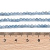 Natural Devil Blue Aquamarine Beads Strands GG-CBAF158-D01-02-4