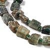 Rough Raw Natural Green Quartz Beads Strands G-F719-05-3