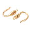 Brass Micro Pave Cubic Zirconia Earring Hooks KK-CBA8EB2-10G-2