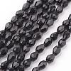 Glass Beads Strands GLAA-R024-6x4mm-13-1