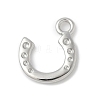 U-Shaped Brass Pendants KK-Q091-06P-1
