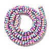 Polymer Clay Beads Strands CLAY-H006-02B-2