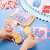 100Pcs 4 Styles Rectangle Plastic Cellophane Bags OPC-TA0001-04-6