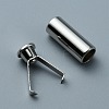 Alloy Shoelace Protector Tips FIND-WH0032-46P-2