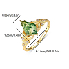 Exquisite S925 Sterling Silver Pave Cubic Zirconia Ring for Various Occasions TE9292-1-4