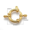 304 Stainless Steel Spring Ring Clasps STAS-H558-29G-3