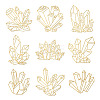 Nickel Decoration Stickers DIY-WH0450-051-1