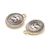 Printed Alloy Pendants AL-CBA4262-10A-02-2