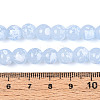 Baking Paint Glass Beads Strands DGLA-N015-8mm-06-4