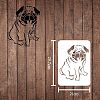 Large Plastic Reusable Drawing Painting Stencils Templates DIY-WH0202-087-2