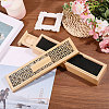 Rectangle Wood Incense Box AJEW-WH0817-031-5