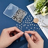 DICOSMETIC 500Pcs 304 Stainless Steel Bead Caps STAS-DC0011-57-3