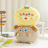 Half Round Plastic Doll Wiggle Eyes Cabochons DIY-LP0001-89C-3
