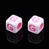 Opaque Acrylic Beads SACR-S273-35A-02-3