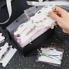 100Pcs Paper Bracelet Display Cards CDIS-WH0027-11A-01-6