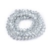 Electroplate Glass Beads Strands X-GLAA-K027-PL-A08-A-3