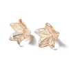 Transparent Acrylic Bead Caps OACR-H016-05D-2