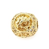 Brass Micro Pave Cubic Zirconia Beads KK-Z095-04G-11-1