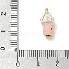 Brass Enamel Pendants KK-CBA1717-02G-01-3