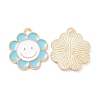 Alloy Enamel Pendants X-PALLOY-D015-07B-1