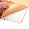 PU Leather Self-adhesive Fabric Sheet LS-DIY-WH0162-22P-3