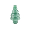Natural Green Aventurine Carved Christmas Tree Figurines PW-WG5F32A-14-1