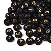 Opaque Acrylic Beads SACR-Q001-12B-1