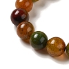 Natural Agate Beads Strands G-P516-A01-A11-3