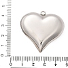 304 Stainless Steel Pendants STAS-Q349-02B-P-3