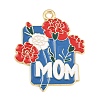 Mother's Day Alloy Enamel Pendants FIND-E054-04E-1