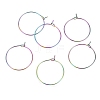Ion Plating(IP) 316L Surgical Stainless Steel Hoop Earring Findings STAS-G130-03M-21MM-1