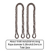 Zinc Alloy Curtain Hanging Decorations EL-TAC0001-09B-5