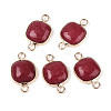 Natural White Jade Links connectors G-S344-69H-1