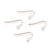 304 Stainless Steel French Earring Hooks LS-STAS-H436-07RG-1